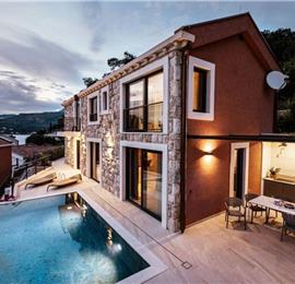 3 Bedroom Villa with Infinity Pool and Sea Views in Slano, Dubrovnik, Sleeps 6